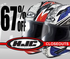 Helmet Closeouts, 67% OFF, HJC, Super Sport Bikes Online