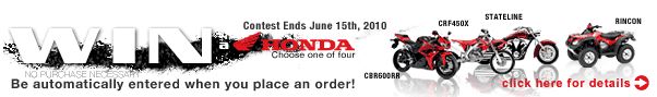 Honda Sweep Stakes - Super Sport Bike Online recommends you enter to win
